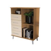 Balcão Aparador Multiuso ômega Com 4 Gavetas Freijó - 4