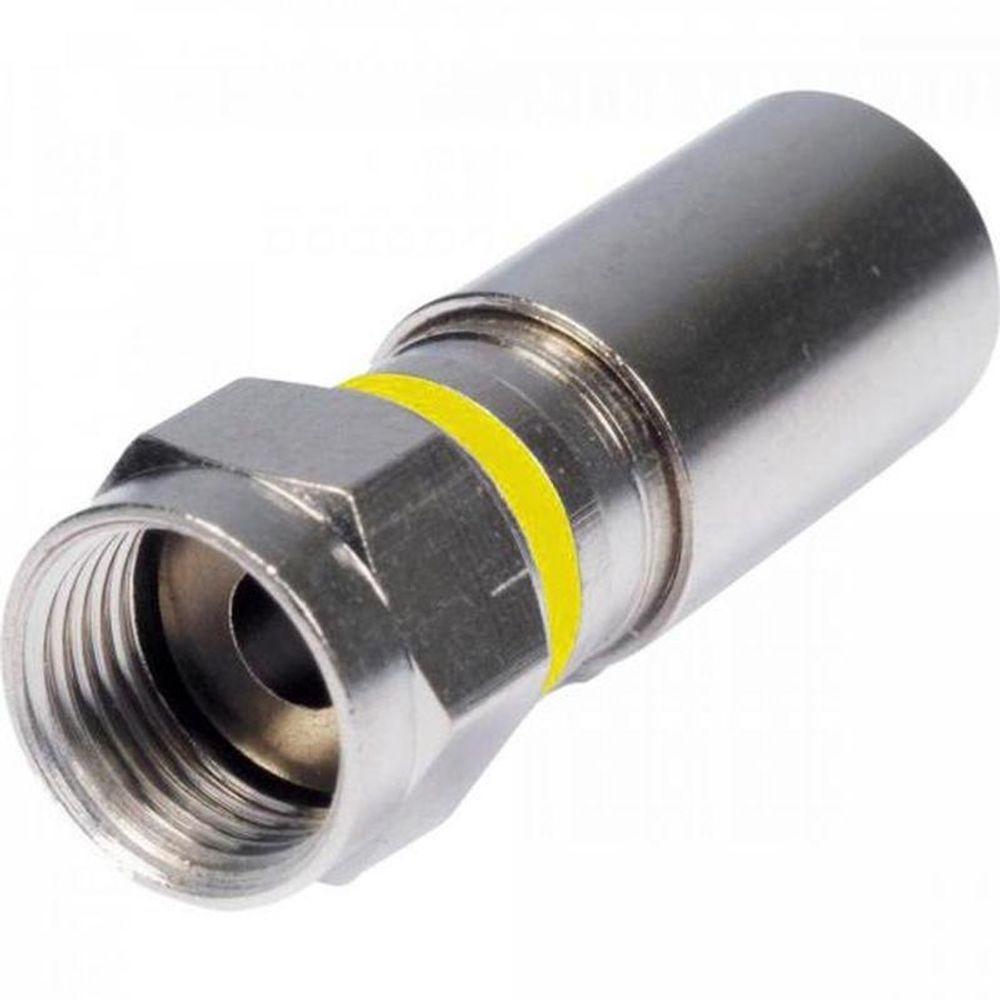 Conector F De Compressão Rg6 Cfmp0002 Storm - Pct - 100 - 1
