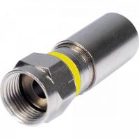 Conector F De Compressão Rg6 Cfmp0002 Storm - Pct - 100 - 1