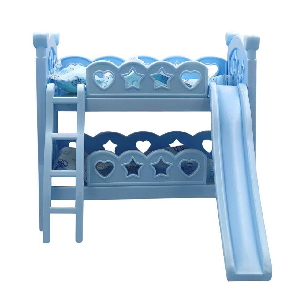 Berço De Brincadeira Com Escorregador Azul - Diversão Garantida - 1