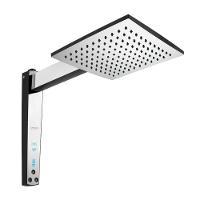 Chuveiro Digital Acqua Century Preto Com Cromado 7500W Lorenzetti 220V - 1