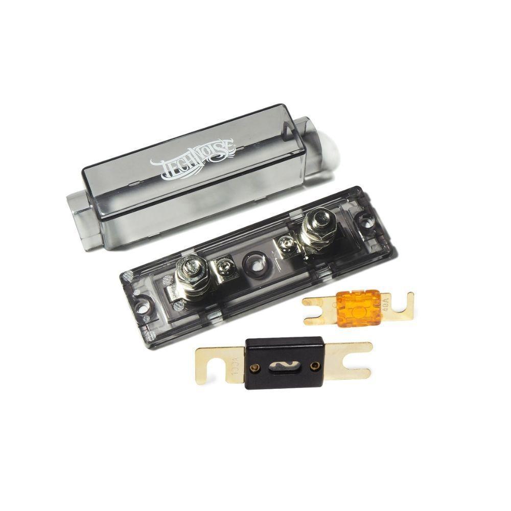 Porta Fusível Faca Anl-mini Faca Technoise 1 Via Automotivo - 1