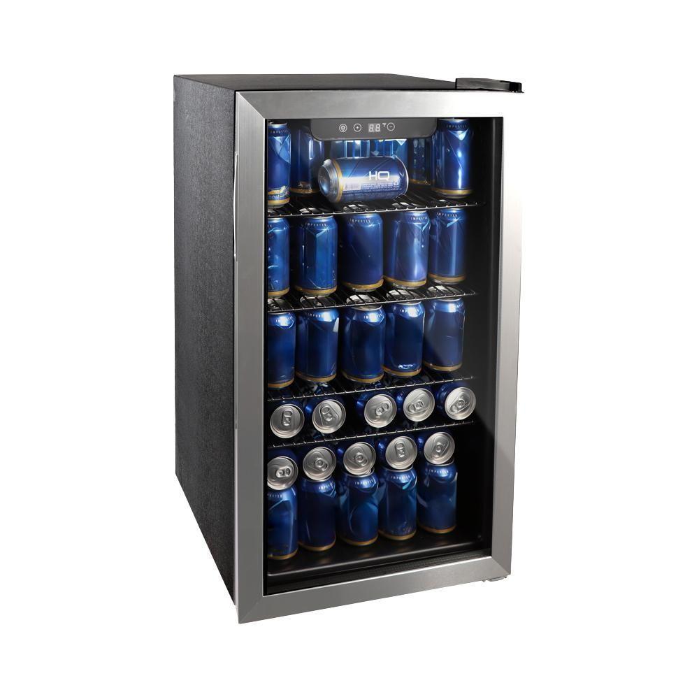 Cervejeira Expositor Vertical HQ Vidro Duplo 100 Litros Inox HQ-100CEVPV 220V - 5