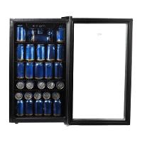 Cervejeira Expositor Vertical HQ Vidro Duplo 100 Litros Inox HQ-100CEVPV 220V - 6