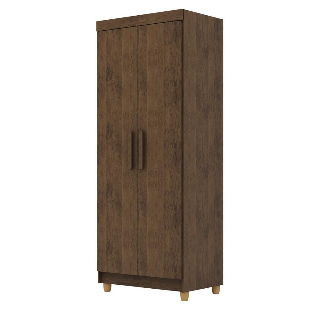 Multiuso 2 Portas Line - Imbuia Rústico Imbuia Rústico - 9