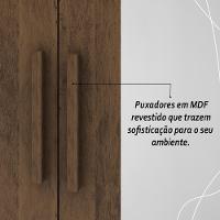 Multiuso 2 Portas Line - Imbuia Rústico Imbuia Rústico - 6
