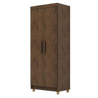 Multiuso 2 Portas Line - Imbuia Rústico Imbuia Rústico - 9