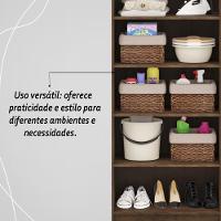 Multiuso 2 Portas Line - Imbuia Rústico Imbuia Rústico - 10