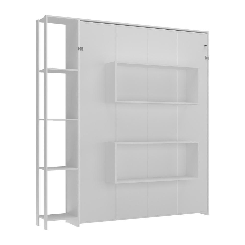 Cama De Casal Articulada Para Colchão 138x188cm Multimóveis MP4380 Branco - 8