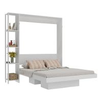 Cama De Casal Articulada Para Colchão 138x188cm Multimóveis MP4380 Branco - 2