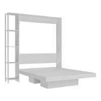 Cama De Casal Articulada Para Colchão 138x188cm Multimóveis MP4380 Branco - 6