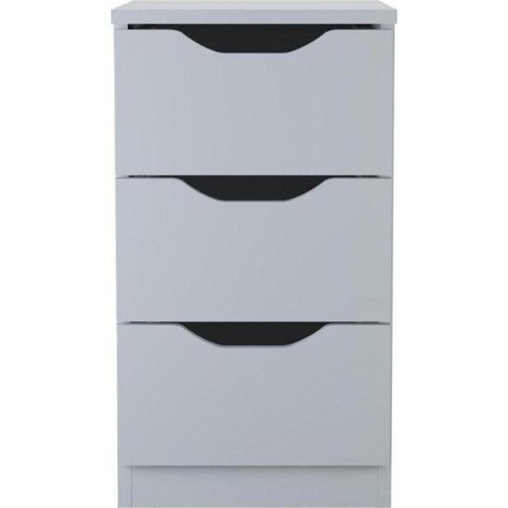 Gaveteiro Com 3 Gavetas Multivisão Branco - 2