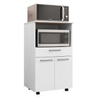 Balcão De Cozinha Duplo Forno 2 Portas E 1 Gaveta Duetto - Branco/supremo - 7