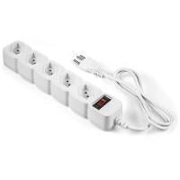 Protetor De Linha Intelbras Com 5 Tomadas Epe 205 - Branco - 1