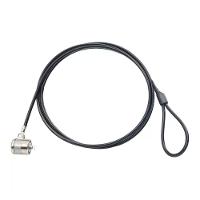 Trava Para Notebook C3tech Cs-30 Com Chave 1,8 Metros Preto - 1