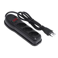 Filtro De Linha 3 Tomadas Pp 0,75mm Comprimento 1mt - 3