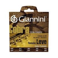 Corda Viola Caipira Giannini Gesvl Leve Cobre Prateado - 1