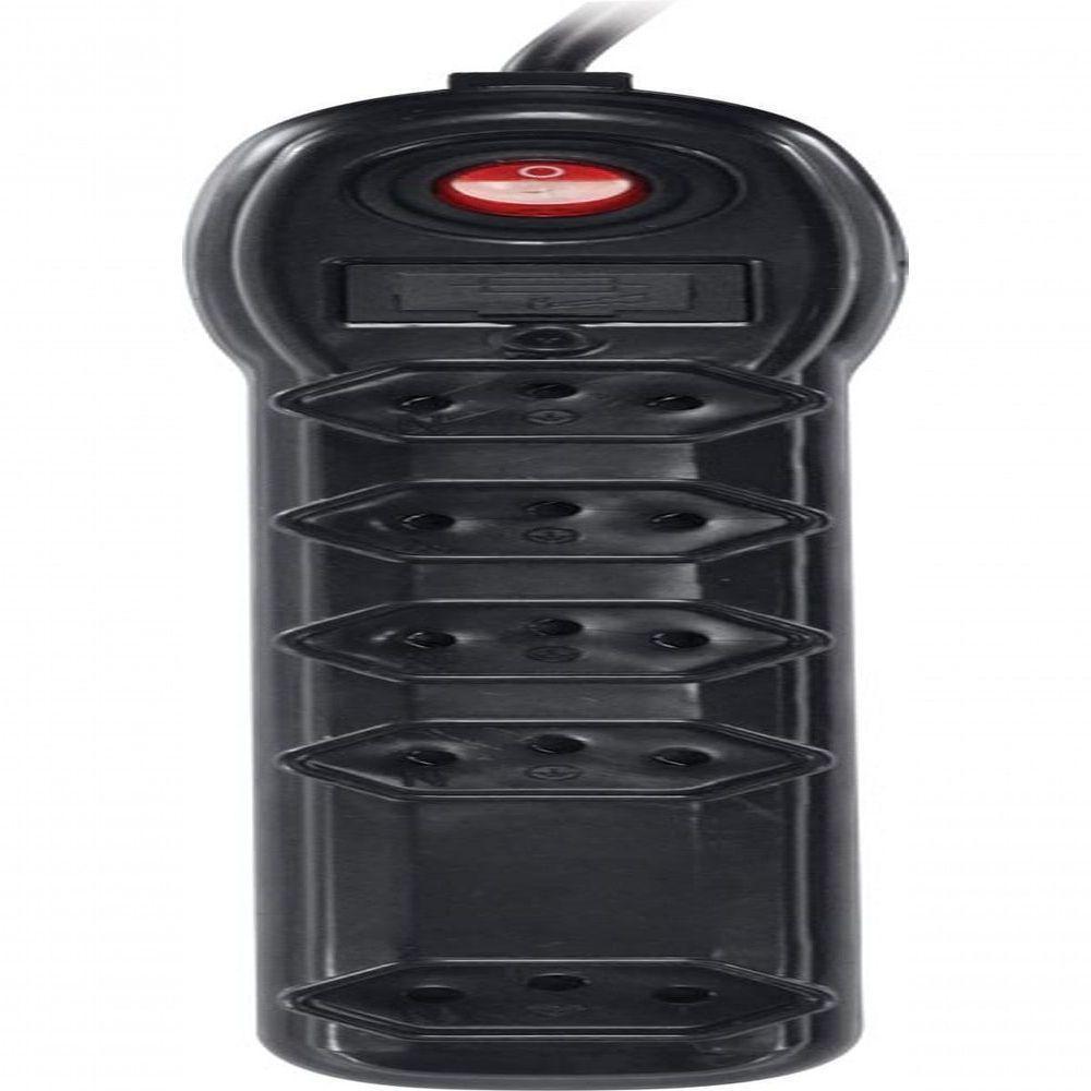 Filtro De Linha 5 Tomadas Pp 0,75mm Comprimento 1mt - 3