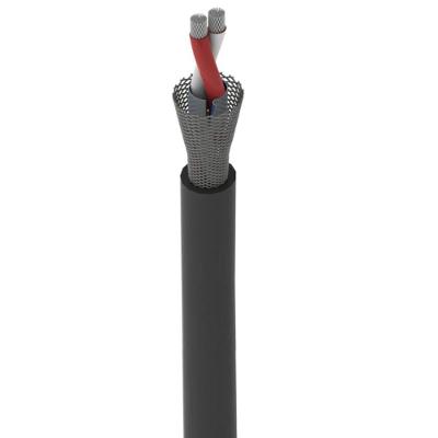 Cabo De Microfone 0,20mm 100 Mt Sc20 Preto