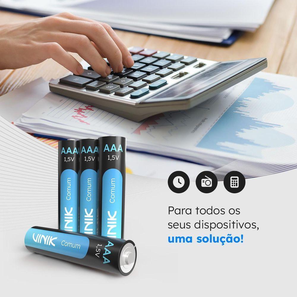 Pilha Comum Aaa C-4 1.5v - Vp3ab4c - 3