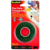 Fita Dupla Face 3m Forte Fixa 12 Mm X 2 Metros - 1