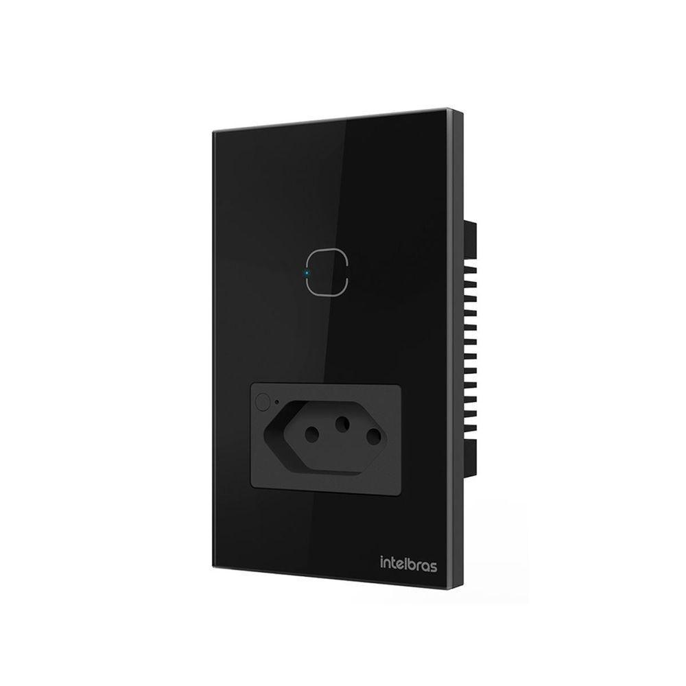 Tomada Simples 10a Smart Wi-fi Ets 2001 Preto 4850067 - 2