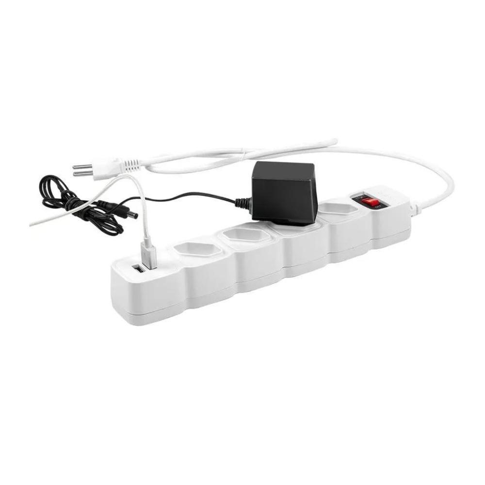 Protetor Eletronico Intelbras Epe204 4 Tomadas 2 Usb... - 6