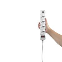 Protetor Eletronico Intelbras Epe204 4 Tomadas 2 Usb... - 3