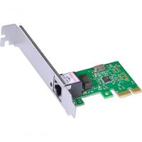 Placa De Rede 10-100-1000 Pci-e Prv1000e Com Suporte Low - 7