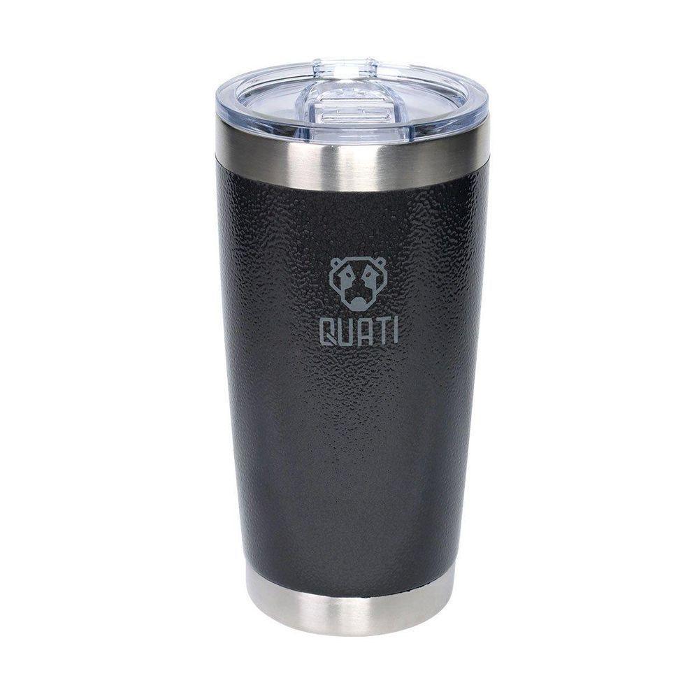 Copo Térmico Quati Com Tampa 591ml Preto - Cpct591 - 1