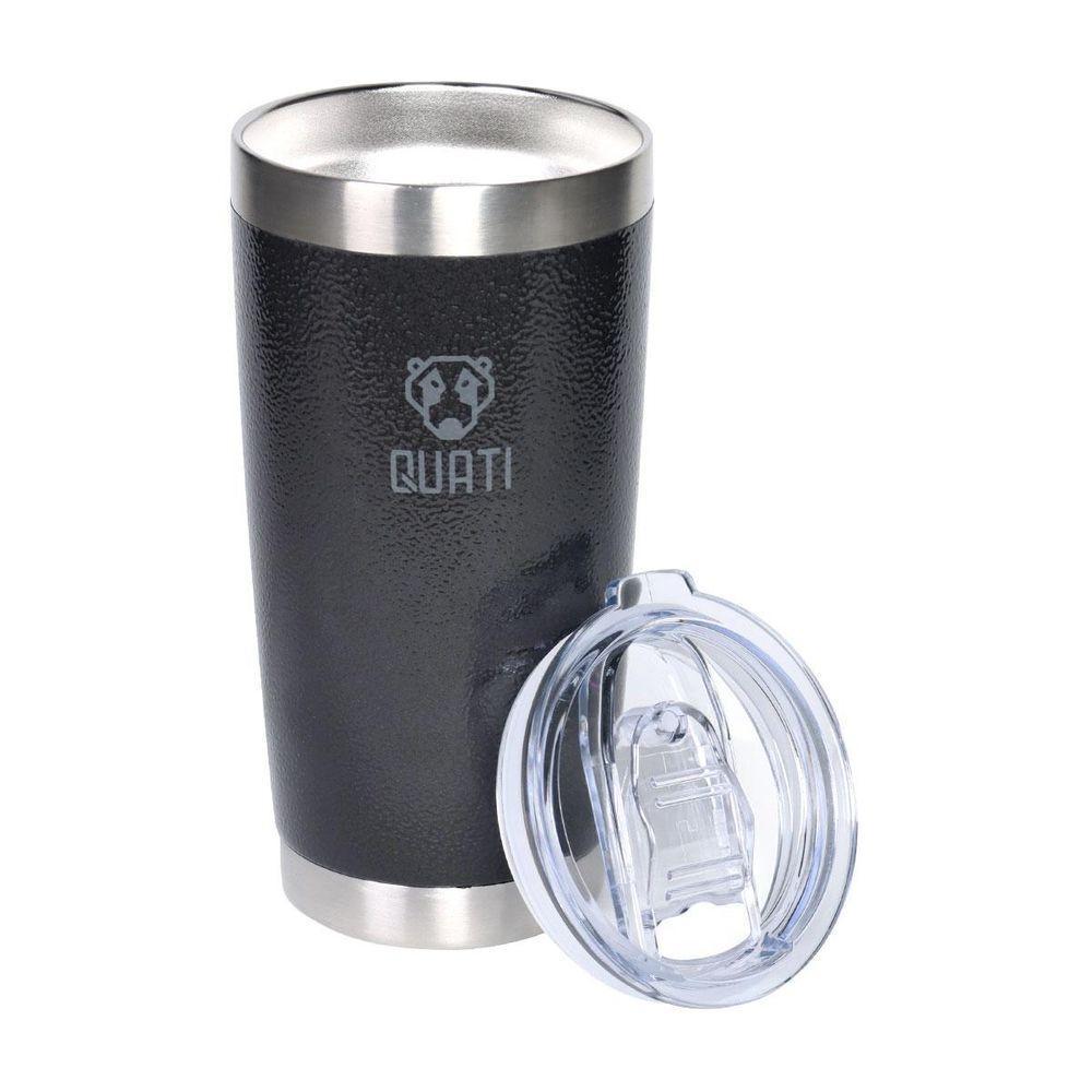 Copo Térmico Quati Com Tampa 591ml Preto - Cpct591 - 3