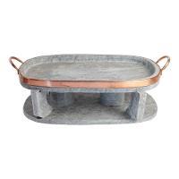 Churrasqueira Oval De Pedra Sabão Média 32 Cm