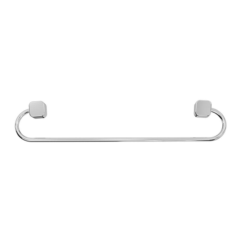 Porta Toalha Bastao Samba Quadrado Cromado 40cm - Japi - 1