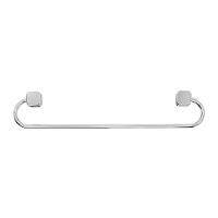 Porta Toalha Bastao Samba Quadrado Cromado 40cm - Japi - 1