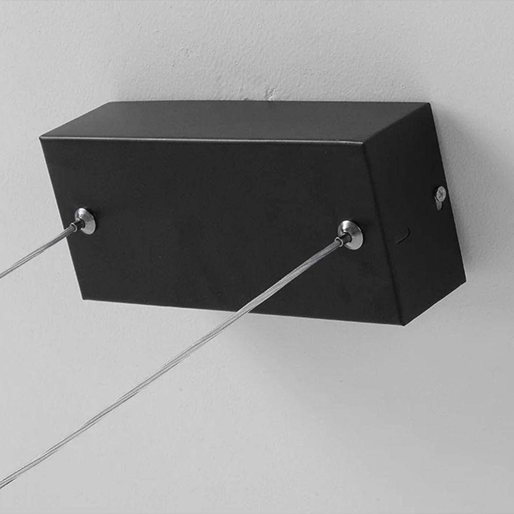 Lustre Pendente Aspiral Led Iluminaçao Hall De Entrada Recepçao Sala De Jantar Decoraçao Comercial Residencial Ambiente - 4