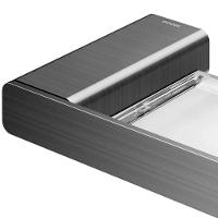 Saboneteira Docol Flat Chroma Grafite Escovado - 3