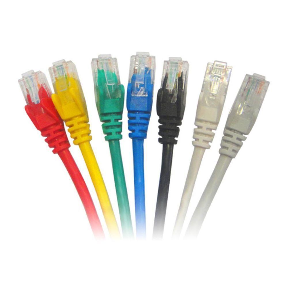 Patch Cord Cca Cftv Cat5 26awg 2.5m Branco - 2