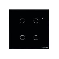 Interruptor Smart Wi-fi Touch 4 Teclas Preto Ews 1004 - 3