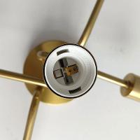 Lustre Sputnik Luminaria 5 Lampadas E27 Moderno Iluminaçao Casa Quarto Sala Ambiente Decoraçao Comercial Residencial