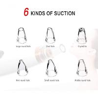 Extrator De Cravos Aparelho Removedor A Vácuo Recarregável 6 Cabeças Usb - 3