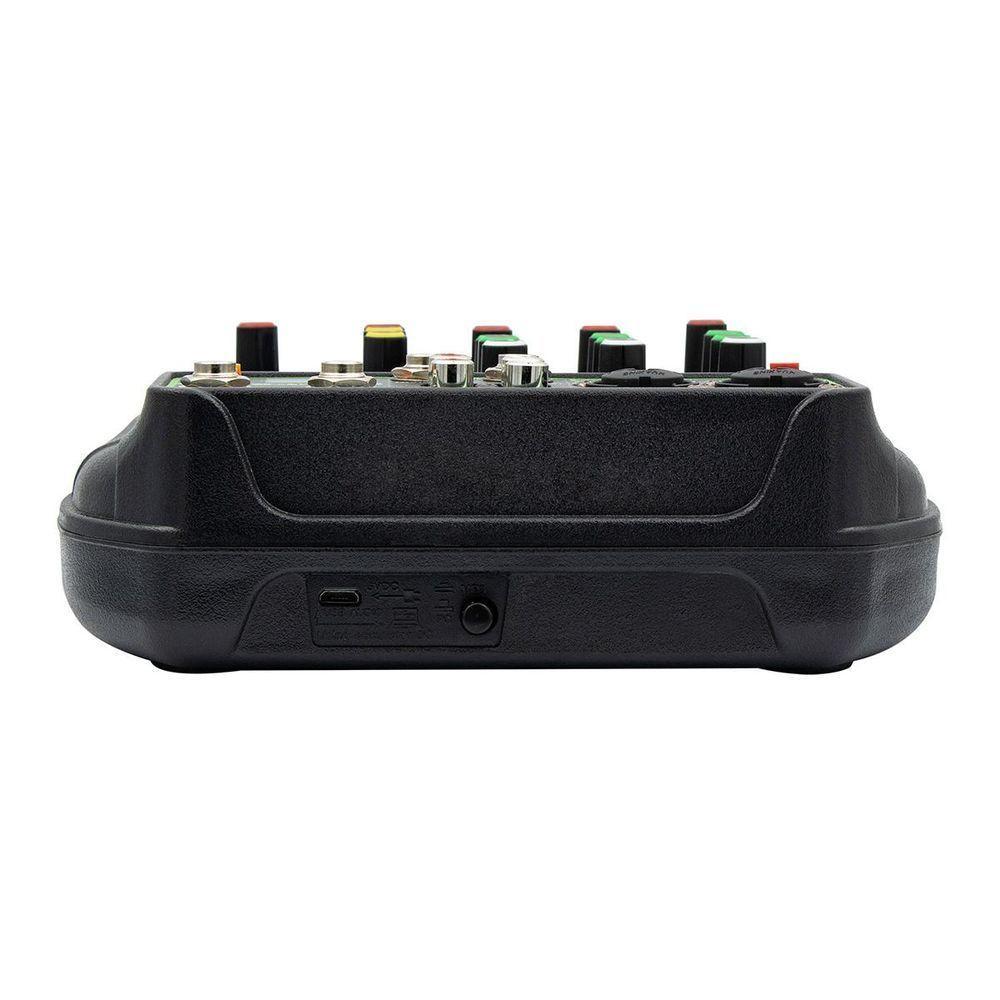 Mesa De Som 6 Canais Bluetooth Com Interface Usb Studio - 3