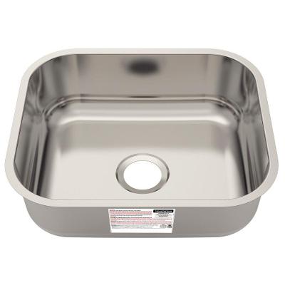 Cuba De Embutir Basic Aço Inox Com Válvula E Sifão 40bl - Tramontina 94081/556