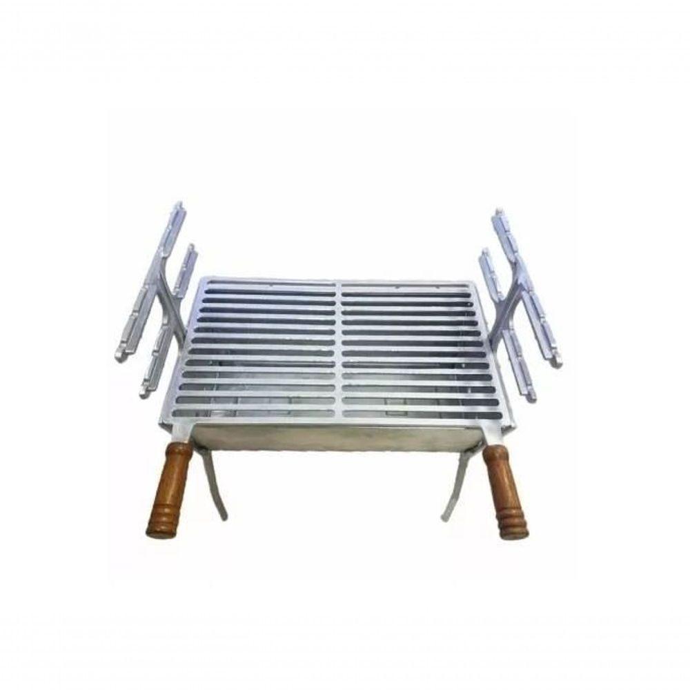 Churrasqueria Desmontável Em Alumínio Mundial Grande - 2