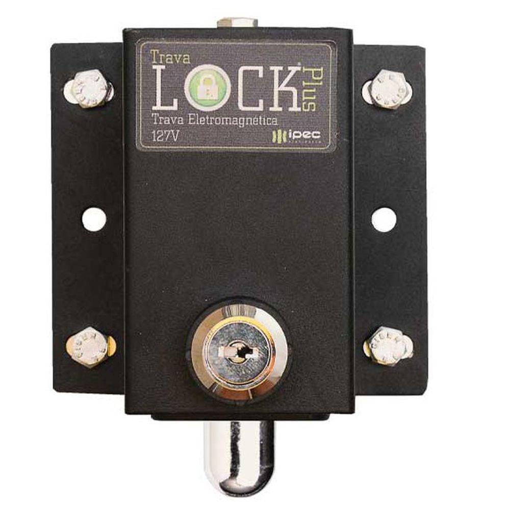 Trava Portao Ipec Lock Plus 127v Com Temporizador - 2