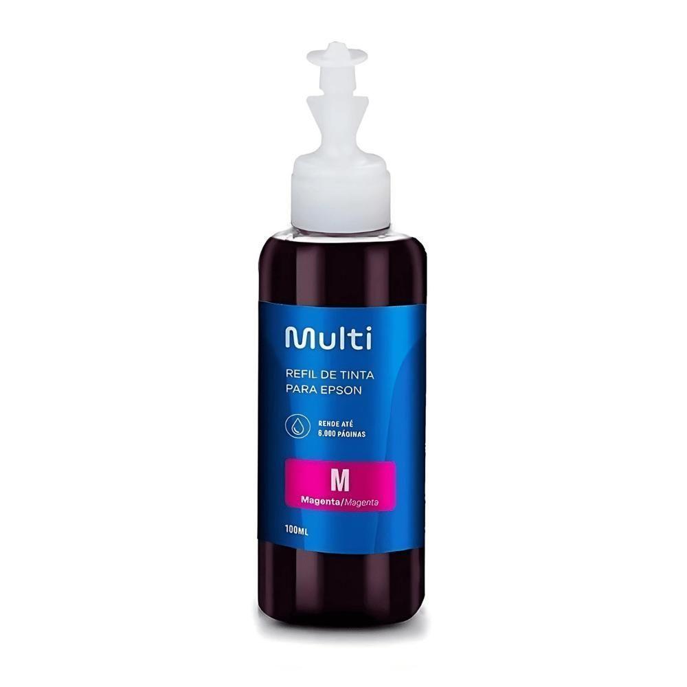 Refil De Tinta Magenta Multilaser Epson T664 100ml - 1