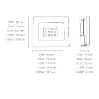 Refletor Led Elgin 50w 6500k Preto - 2