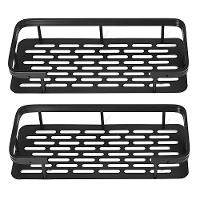 Suporte Organizador Shampoo Sabonete Banheiro Preto - 2 Unidades - 1