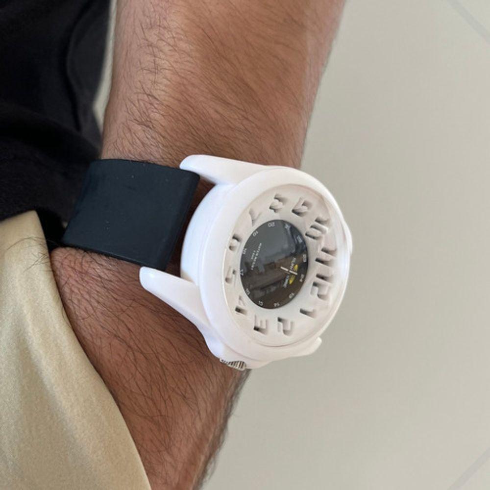 Relógio Analógio Masculino Surf More Analógico Branco 45mm - 3