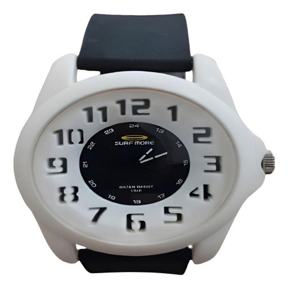 Relógio Analógio Masculino Surf More Analógico Branco 45mm - 4