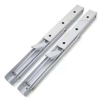 Kit 2 Suportes Mão Francesa Dobrável Retrátil Reforçada 39x13cm - 2